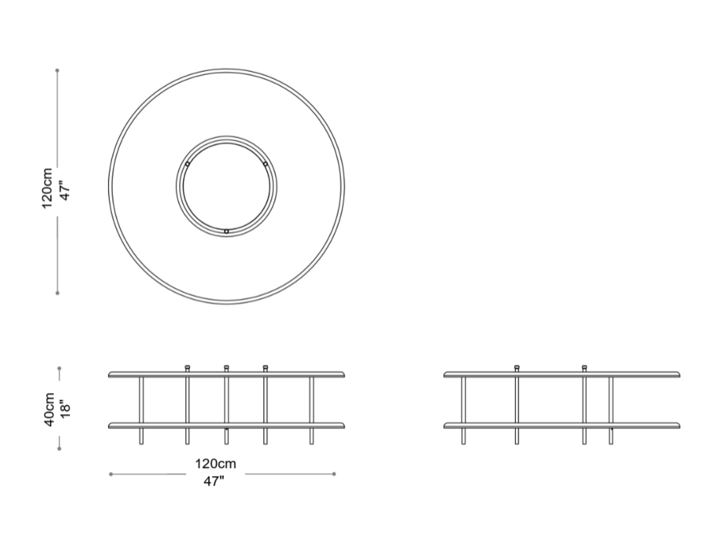 Imagem das dimensões principais do produto